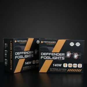 Deffender 2 Inch Projector Fog Lamp (Tri-Colour)